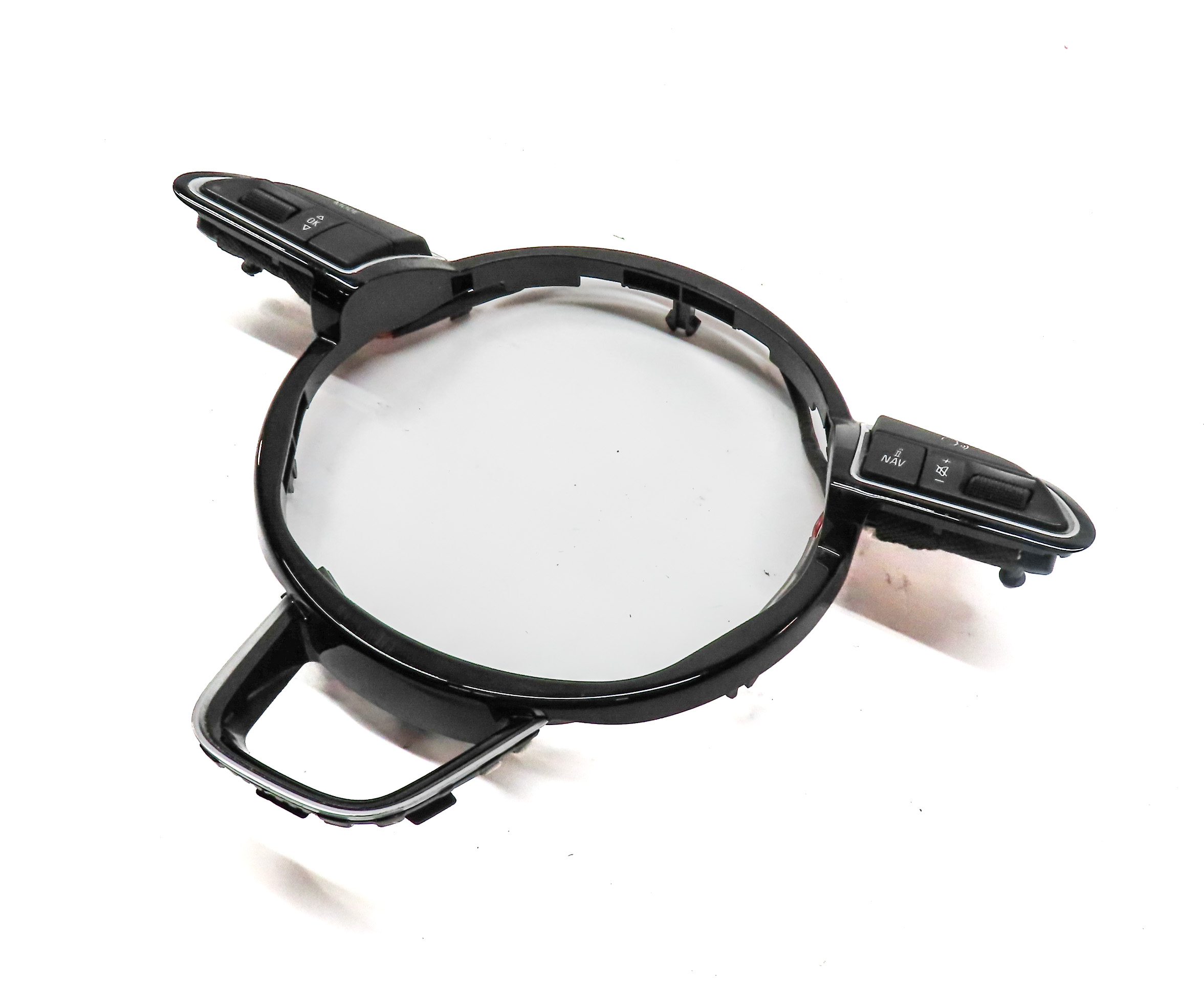 2016 AUDI Q5 (B8 8R) DRIVER STEERING WHEEL OPTION MEDIA NAVIGATION SWITCH SET/2 — exact item pictured
